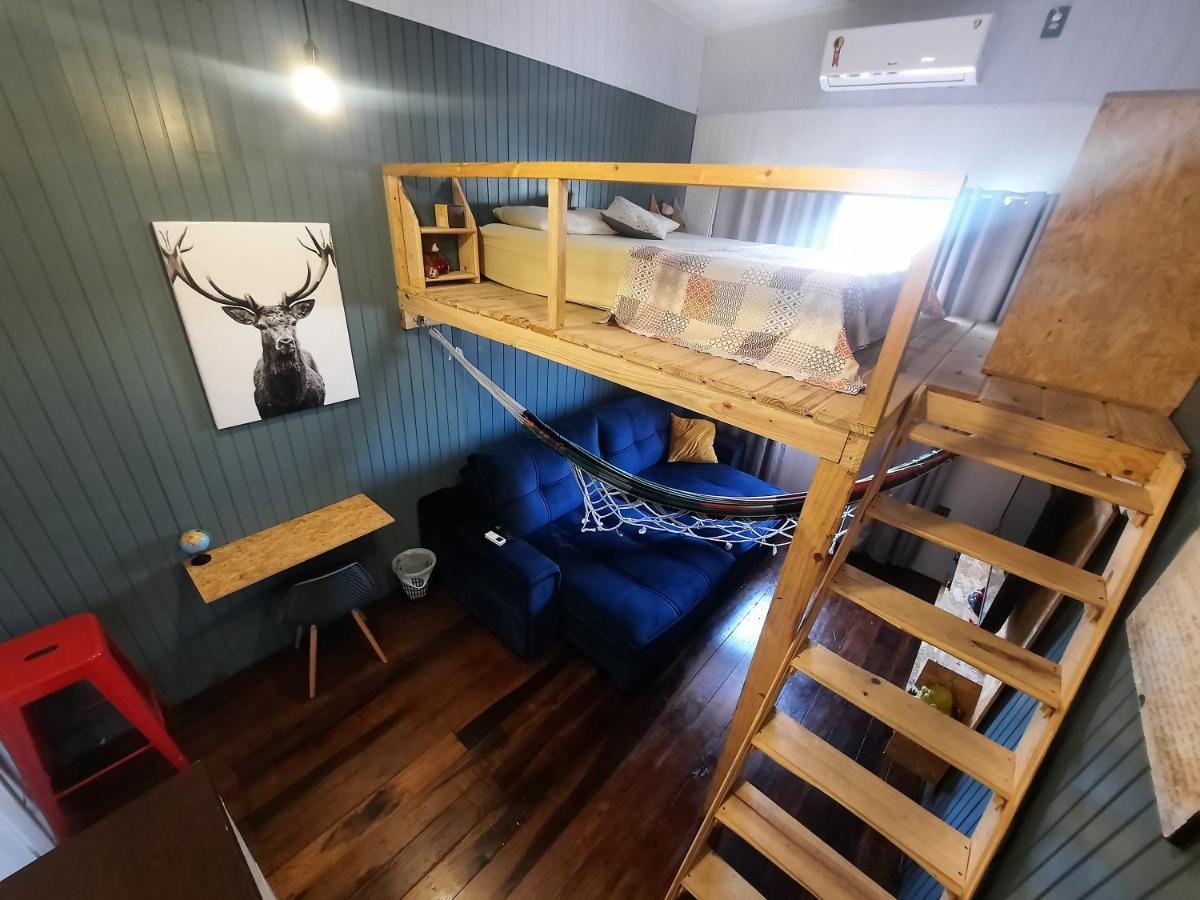 Quarto Mezanino Com Smarttv E Ar Itajaí Exterior foto